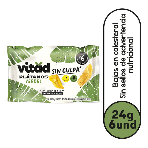 PLATANITOS VERDES VITAD 6U 144G